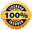 100% Licensed & Insured